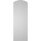 Ekena Millwork Arch Top Surface Mount PVC Gable Vent: Functional, w/ 3-1/2"W x 1"P Standard Frame, 12"W x 34"H GVPAR12X3401SF - alternate 3